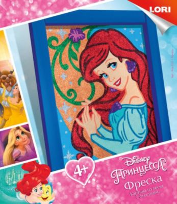 Картина из песка "Волшебный блеск" Disney Princess Ариэль