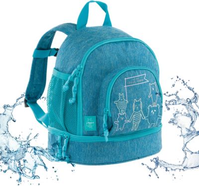 Kindergarten-Rucksack 4Kids, Mini Backpack, About Friends blau, Lässig