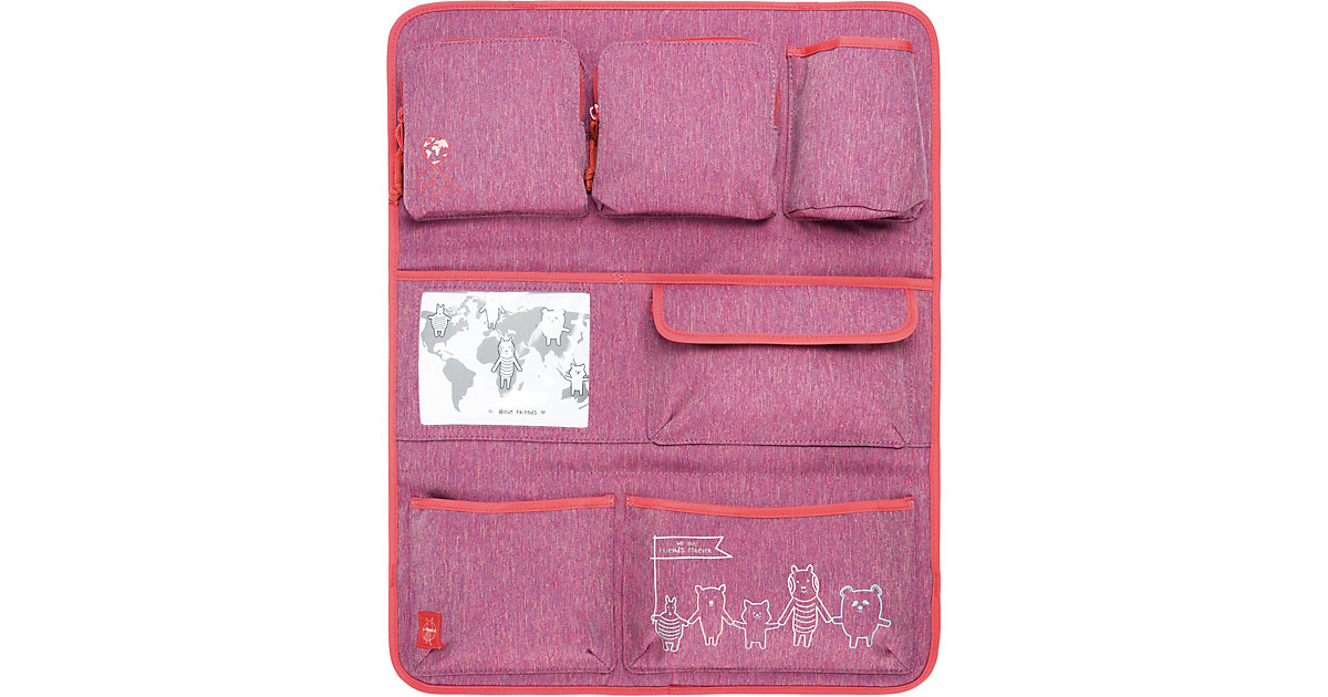 LÄSSIG · Auto-Rückenlehnentasche 4Kids, Wrap-to-Go About Friends pink LÄSSIG · Auto-Rückenlehnentasche 4Kids, Wrap-to-Go About Friends pink