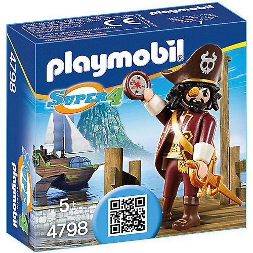 Конструктор Playmobil "Супер 4" Акулья борода от PLAYMOBIL®