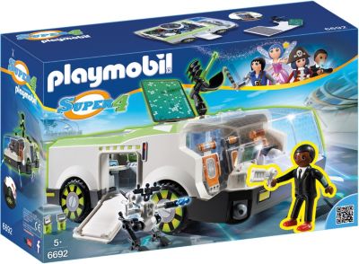Конструктор Playmobil "Супер 4" Техно Хамелеон с Джином