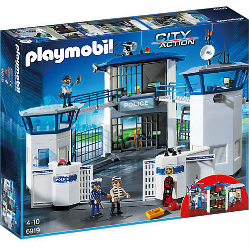 Конструктор Playmobil "Полиция" Штаб Полиции с Тюрьмой от PLAYMOBIL®