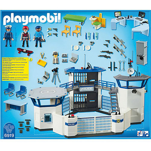 Конструктор Playmobil "Полиция" Штаб Полиции с Тюрьмой от PLAYMOBIL®