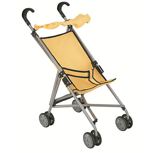 Коляска-трость для кукол Buggy Boom, желтая от Buggy Boom