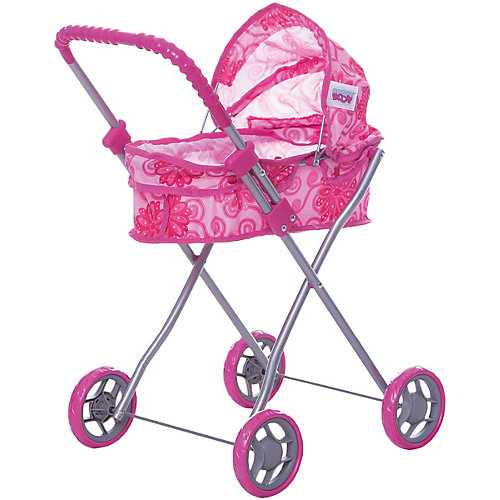 Коляска для кукол Buggy Boom, розовая от Buggy Boom