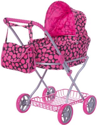 Коляска для кукол Buggy Boom , в горошек