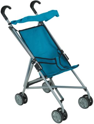 Коляска-трость для кукол Buggy Boom, синяя