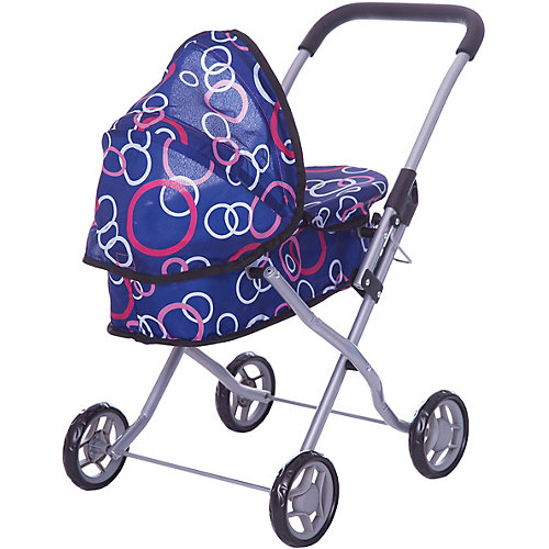 Коляска для кукол Buggy Boom, синяя от Buggy Boom