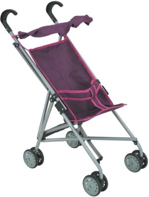 Коляска-трость для кукол Buggy Boom, фиолетовая