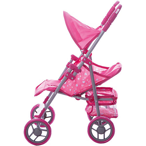 Коляска - трансформер с двумя ручками Buggy Boom, розовая от Buggy Boom
