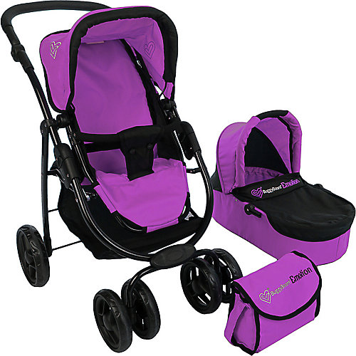 Коляска - трансформер Buggy Boom, черно-фиолетовая от Buggy Boom