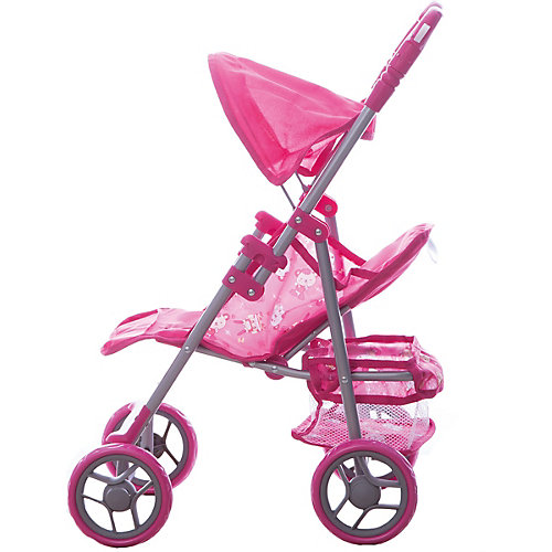 Коляска - трансформер с двумя ручками Buggy Boom, нежно-розовая от Buggy Boom
