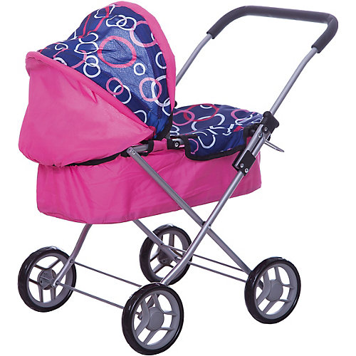 Коляска для кукол Buggy Boom, розово-синяя от Buggy Boom