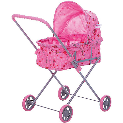 Коляска-люлька для кукол Buggy Boom, розовая от Buggy Boom