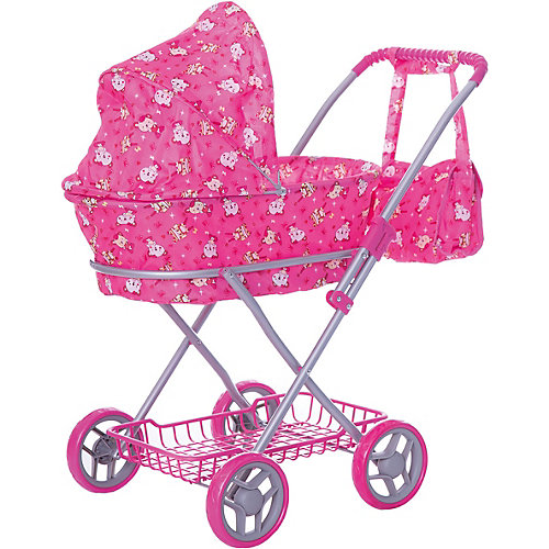 Коляска для кукол Buggy Boom, ярко-розовая от Buggy Boom