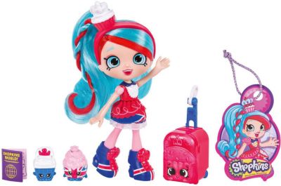 Мини-кукла Moose "Shopkins" Путешествие в Европу, Джессикекс