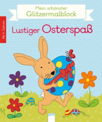Buch - Mein sch�nster Glitzermalblock: Lustiger Osterspa�