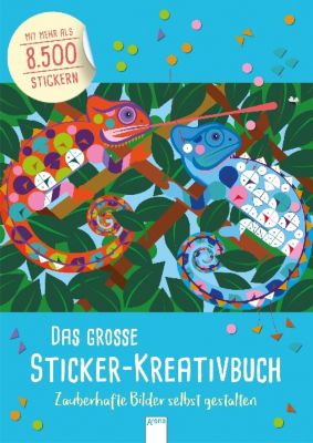 Buch - Das gro�e Sticker-Kreativbuch: Zauberhafte Bilder selbst gestalten