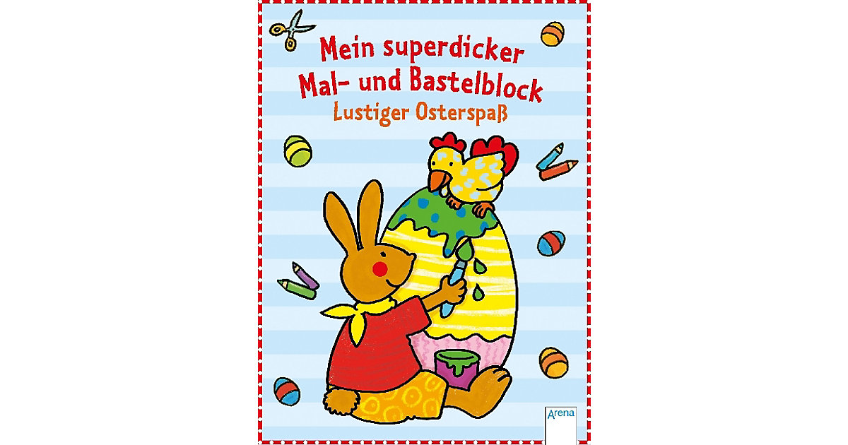 Buch - Mein superdicker Mal- und Bastelblock: Lustiger Osterspaß