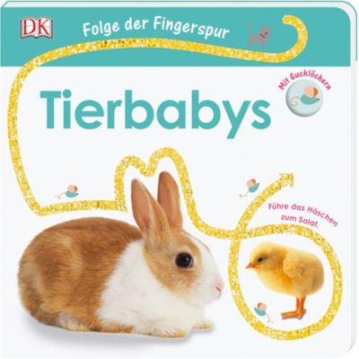 Buch - Folge der Fingerspur: Tierbabys