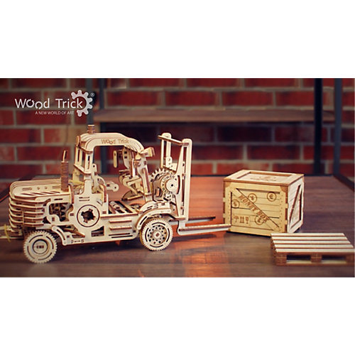 Сбоная модель Wood Trick "Погрузчик" от Wood Trick