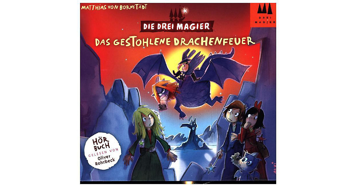 CD Die Drei Magier - Das gestohlene Drachenfeuer Hörbuch