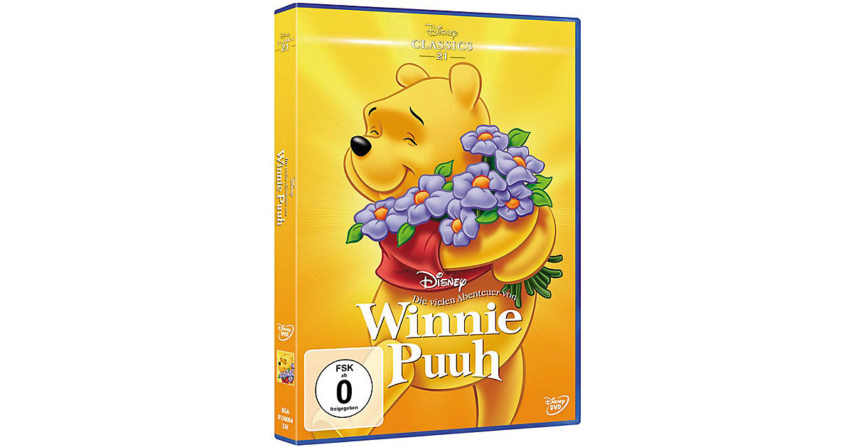 DVD Die vielen Abenteuer von Winnie Puuh (Disney Class Hörbuch