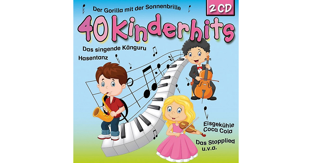 CD Kiddys Corner Band - 40 Kinderhits (2 CDs) Hörbuch