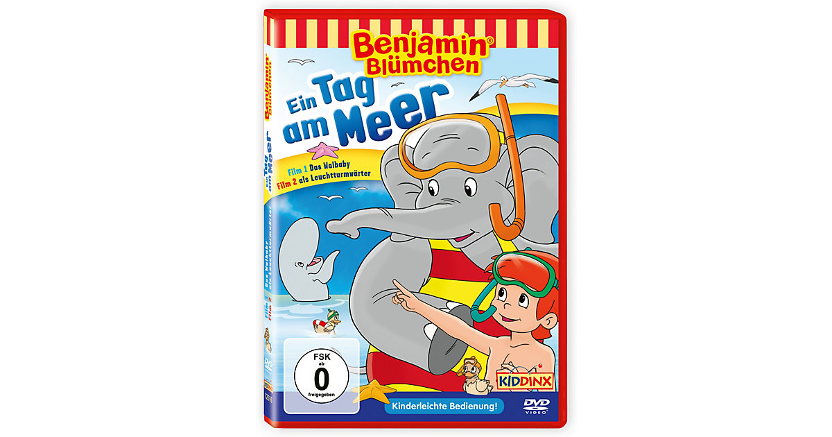 DVD Benjamin Blümchen - Ein Tag am Meer Hörbuch