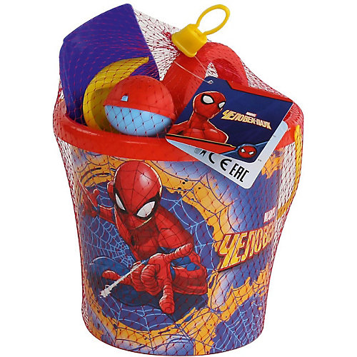 Набор игрушек для песочницы Полесье "Marvel Человек-Паук" № 9, 4 предмета от Полесье