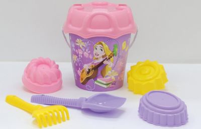 Набор игрушек для песочницы Полесье "Принцессы Disney» № 14, 7 предметов