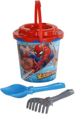Набор игрушек для песочницы Полесье "Marvel Человек-Паук" № 11, 4 предмета