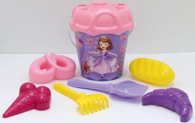 Набор игрушек для песочницы Полесье "Disney София Прекрасная" № 2, 8 предметов