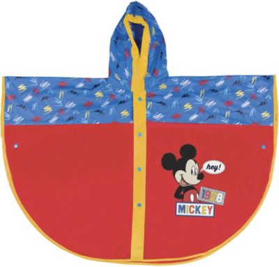 Regenponcho Mickey Mouse, gr. 114-126 Gr. 110/122 Jungen Kinder