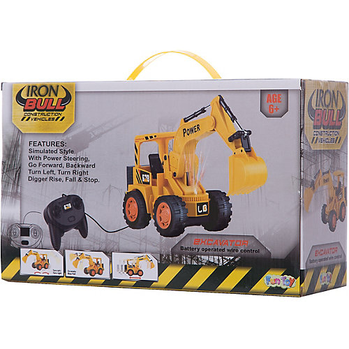 Проводной экскаватор Fun Toy с джойстиком от Fun Toy
