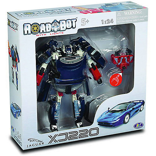 Робот-трансформер "Happy Well Jaguar XJ220 Roadbot", 1:24 от Happy Well