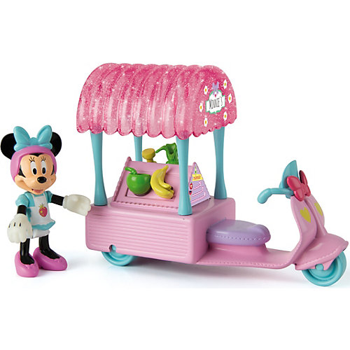 Disney Игровой набор "Минни: Кафе-мотороллер " (14,5 см, фиг. 8 см, аксесс.) от IMC Toys