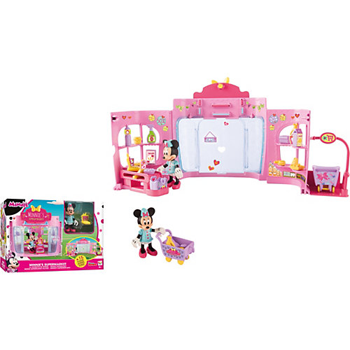 Disney Игровой набор "Минни: Супермаркет" (36 см, фиг. 8 см, аксесс.) от IMC Toys