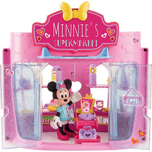 Disney Игровой набор "Минни: Супермаркет" (36 см, фиг. 8 см, аксесс.) от IMC Toys