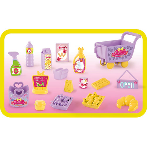 Disney Игровой набор "Минни: Супермаркет" (36 см, фиг. 8 см, аксесс.) от IMC Toys
