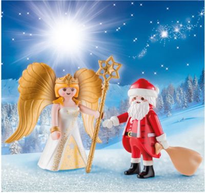 PLAYMOBIL® 9498 Duo Pack Weihnachtsmann und Engel, PLAYMOBIL® | myToys