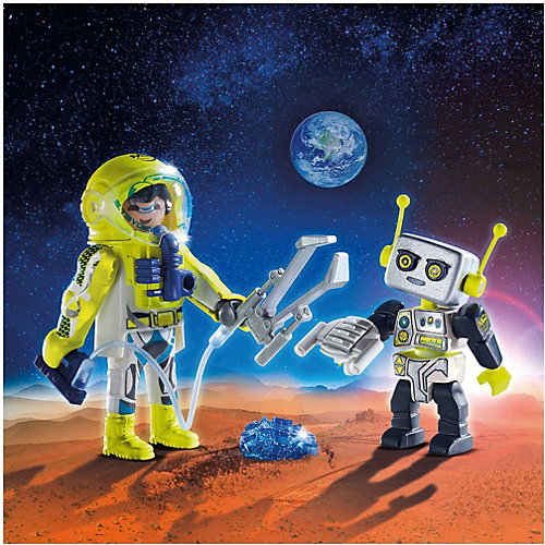 Конструктор Playmobil «Космос:Набор Астронавт и робот» от PLAYMOBIL®