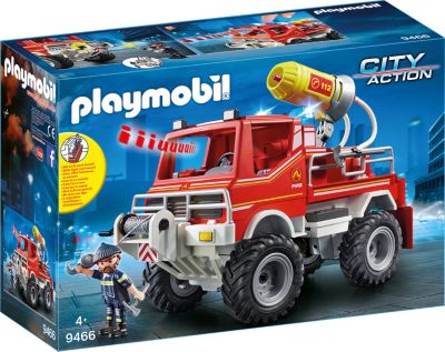 PLAYMOBIL City Action 9466 Feuerwehr-Truck mit Licht und Sound ORIGINAL NEU OVP 