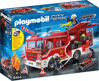 Feuerwehrmann mit Zubehör neu & im Blister Playmobil Feuerwehr 