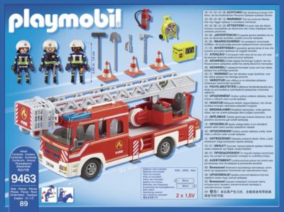 Playmobil 5 x Taschenlampe Polizei Feuerwehr 