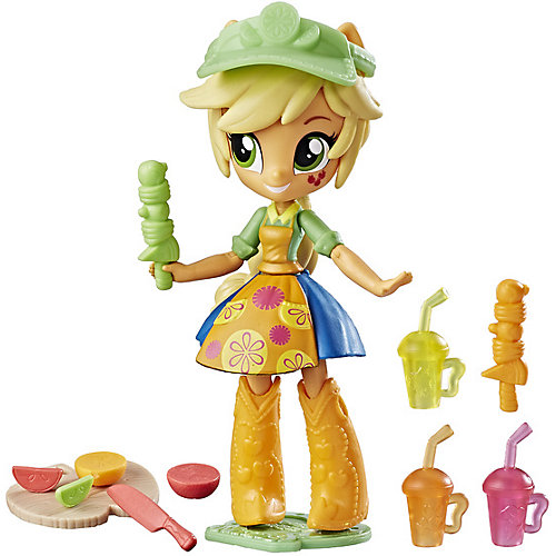 Мини-кукла Equestria Girls Эплджек с аксессуарами от Hasbro