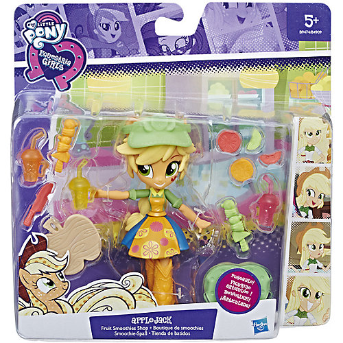 Мини-кукла Equestria Girls Эплджек с аксессуарами от Hasbro