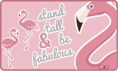 Kinderteppich Flamingo, 45 x 75 cm