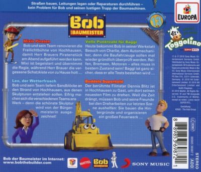 CD Bob der Baumeister 13 - Mixis Piraten 2
