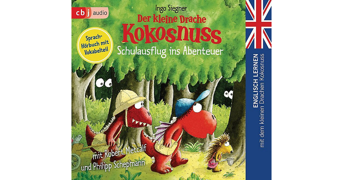 CD Der kleine Drache Kokosnuss - Schulausflug ins Abenteuer (Englisch lernen) Hörbuch